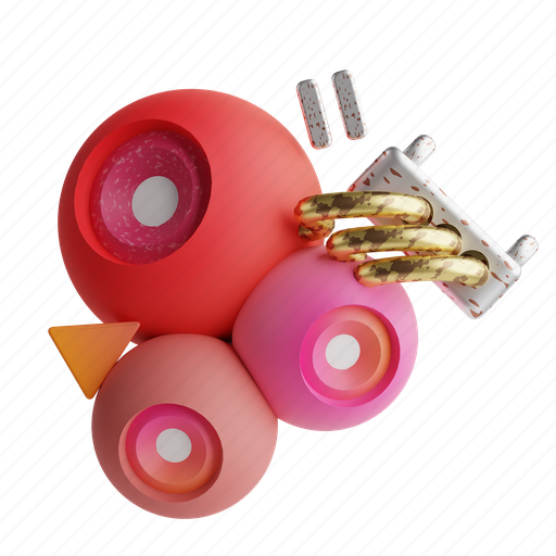 Abstract, pattern, object, geometry, element 3D illustration - Download on Iconfinder