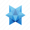 star, star 3d abstract, abstract shape, geometry, polygonal shape, geometrical shape, layered shape, triangle shape, triangle 