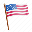 flag, patriotism, national, pride, american flag