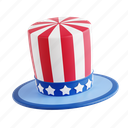 hat, patriotic hat, festive, celebration, fashion 