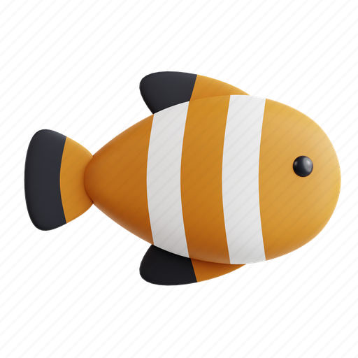 Fish, dolly fish, ocean, sea, clown fish, aquatic icon - Download on Iconfinder