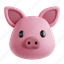 pig, pork, animal, farm, farming 