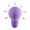 idea, light, bulb, foco, illumination, light bulb 