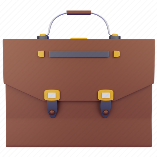 Briefcase, business, handle, suitcase, document, portfolio, baggage icon - Download on Iconfinder