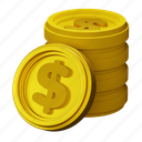 gold, coin, currency, medal, dollar, money, finance, business, payment 