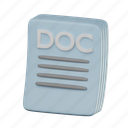 document, document 3d, report, file, directory, data, folder, archive 