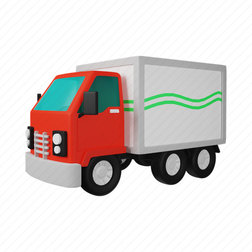 Van, car, shipping, service, transport, vehicle, travel 3D illustration - Download on Iconfinder