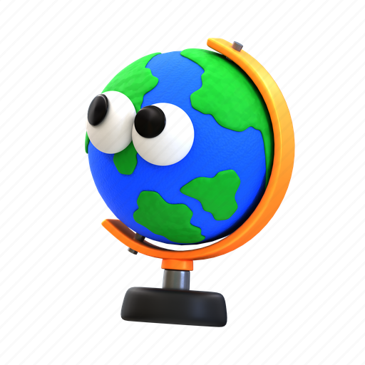Globe, earth, location, planet, space, information, maps 3D illustration - Download on Iconfinder