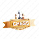 emblem, badge, chess, hobbies, game