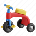 tricycle, play, fun, transportation, childhood, mobility