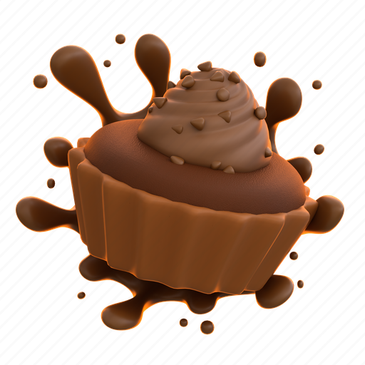 Chocolate, cupcake, dessert icon - Download on Iconfinder