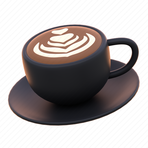 Latte, art, coffee icon - Download on Iconfinder