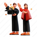 character, black, friday, illustration, couple, shopping, discount, sale, voucher 