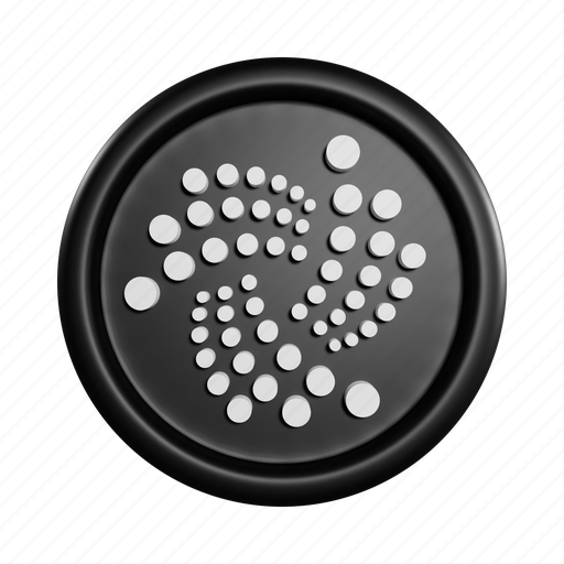 Iota, cryptocurrency, crypto, coin 3D illustration - Download on Iconfinder