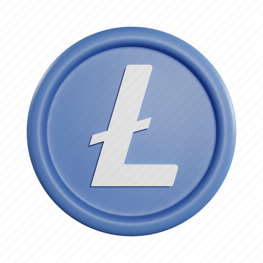 Litecoin, cryptocurrency, crypto, coin 3D illustration - Download on Iconfinder