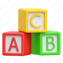 alphabet blocks, alphabet, puzzle, education, school 