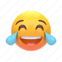 emoji, emoticon, sticker, face, laughing, crying, laugh, cry, center 