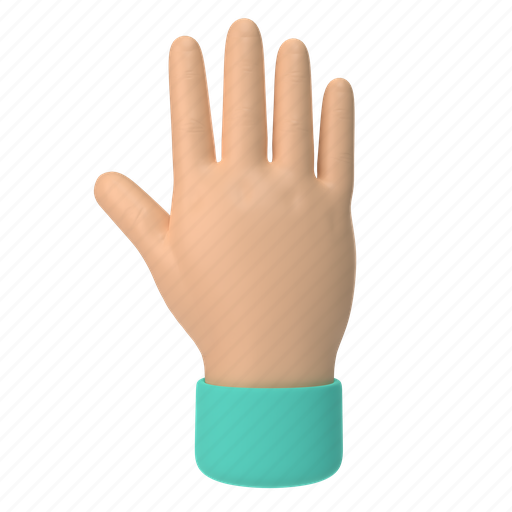 Emoji, emoticon, sticker, gesture, back, hand, asian 3D illustration - Download on Iconfinder
