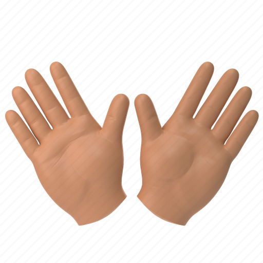 Emoji, emoticon, sticker, gesture, hands, medium 3D illustration - Download on Iconfinder