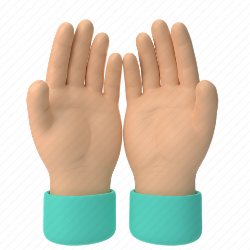 Emoji, emoticon, sticker, gesture, pray, hand, asian 3D illustration - Download on Iconfinder