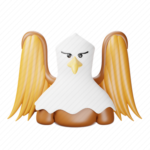 Griffin, mythical creature, myth, fantasy, eagle, legend 3D illustration - Download on Iconfinder