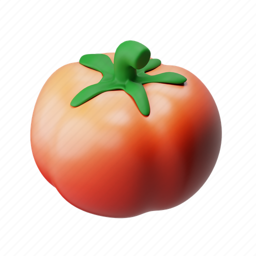 Vegetable, tomato, fresh, food, organic, plant, tomatoes 3D illustration - Download on Iconfinder