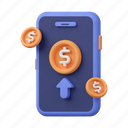 finance, increase, growth, profit, financial, up value, up arrow, business, phone 
