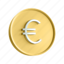 euro, coin, money, payment, cryptocurrency, currency