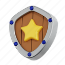 game, asset, application, play, weapon, fantasy, item, shield, star 