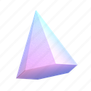 hexagonal, pyramid, gradient, colors, geometric, geometry, geometrical shapes, geometric shapes