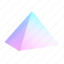 rectangular, pyramid, gradient, colors, geometric, geometry, geometrical shapes, geometric shapes
