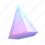 hexagonal, pyramid, gradient, colors, geometric, geometry, geometrical shapes, geometric shapes 