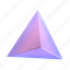 tetrahedron, gradient, colors, geometric, geometry, geometrical shapes, geometric shapes 