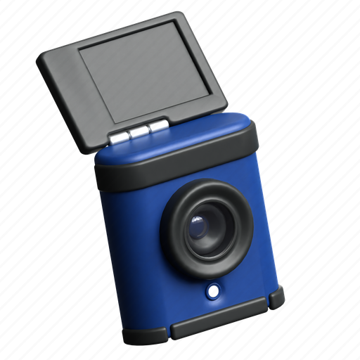 Conten, creator, device, camera, photography, video, equipment 3D illustration - Download on Iconfinder