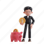 savings, 3d character, 3d illustration, 3d rendering, 3d businessman, formal suit, business suit, coin, dollar, piggy bank, investment, saving, safe, piggy, income, currency, economy, rich, fund, banking, finance 