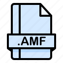 amf, file, file extension, file format, file type