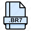 br7, file, file extension, file format, file type 