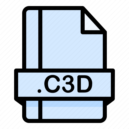 C3d, file, file extension, file format, file type icon - Download on Iconfinder