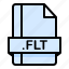 file, file extension, file format, file type, flt 