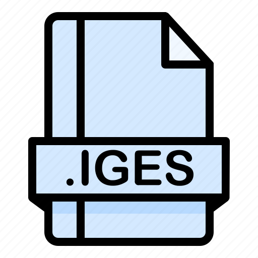 File, file extension, file format, file type, iges icon - Download on Iconfinder