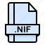 file, file extension, file format, file type, nif 