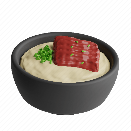 Seollangtang, korean food, asian food, traditional 3D illustration - Download on Iconfinder