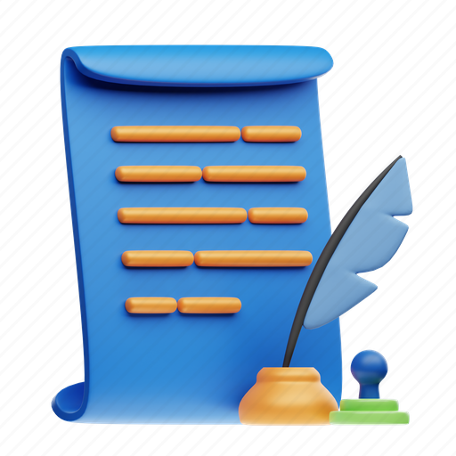 Notary, legal, document, judge, paper, law icon - Download on Iconfinder