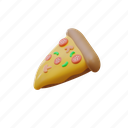 pizza, food, fastfood, slice 