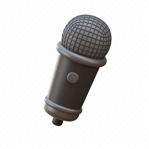 Karaoke, microphone, mic, sound 3D illustration - Download on Iconfinder