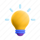 lamp, light, idea