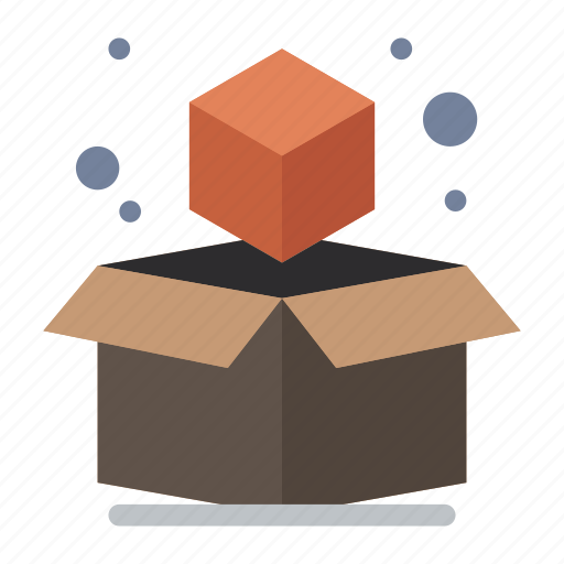 3d, box, cube, geometric icon - Download on Iconfinder
