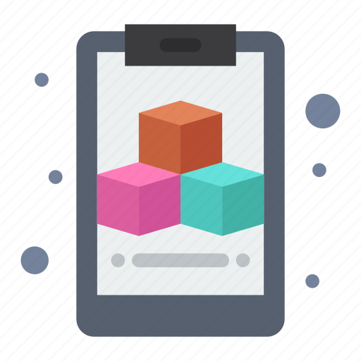 3d, clipboard, cube, geometric icon - Download on Iconfinder