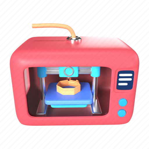 Printer, technology, machine, hobby, enclosed, enclosure, abs icon - Download on Iconfinder
