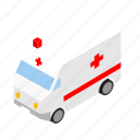 ambulance, city, vehicle